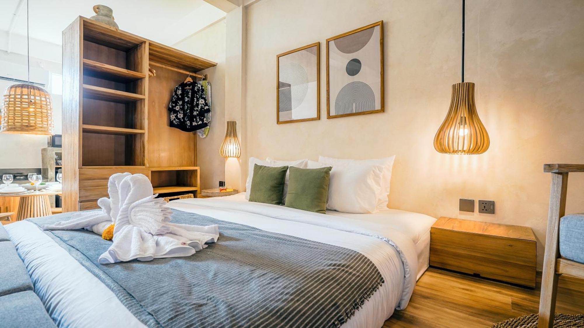 Alaya Homes B - Stylish Japandi Loft In Seminyak (Bali)